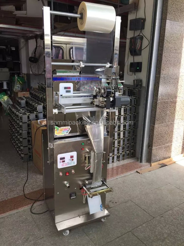 15 Beutel / Min Automatische Verpackungsmaschine für große Lebensmittelbeutel Teebeutel Multifunktionales