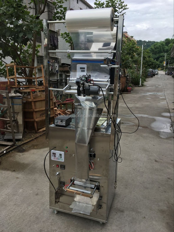 15 Beutel / Min Automatische Verpackungsmaschine für große Lebensmittelbeutel Teebeutel Multifunktionales