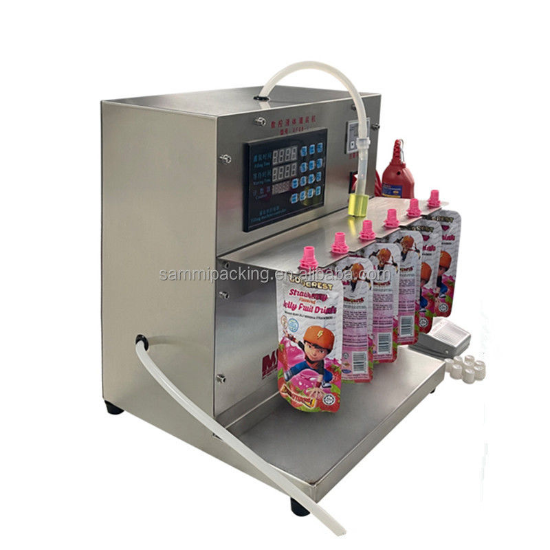 2000 ml Spritze Tasche Flüssigkeitsfüllmaschine Tisch Typ 2 Kopf