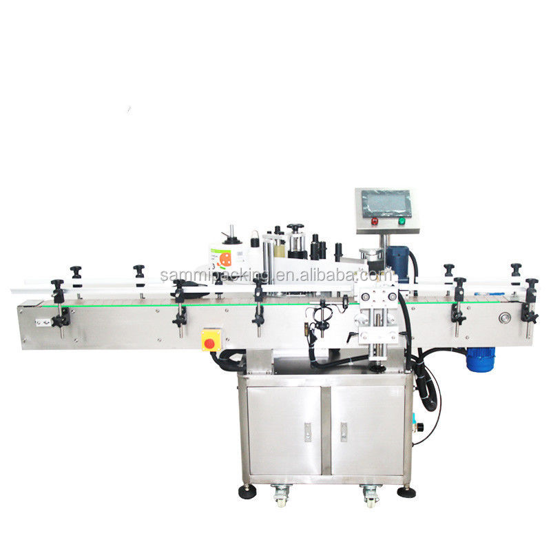 Aufkleber Etiketten Applikator Wasserampulle Durchstechflasche Automatische Runde Glasflaschen Etikettiermaschine