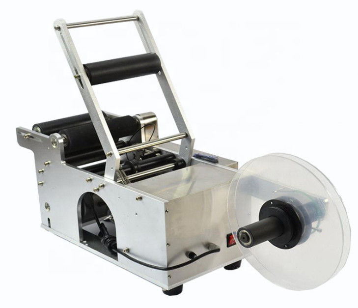 MT50 Semi-automatische Rundflaschen-Kennzeichnungsmaschine Semi-automatischer Etikettierer Semi-automatische Etikettiermaschine