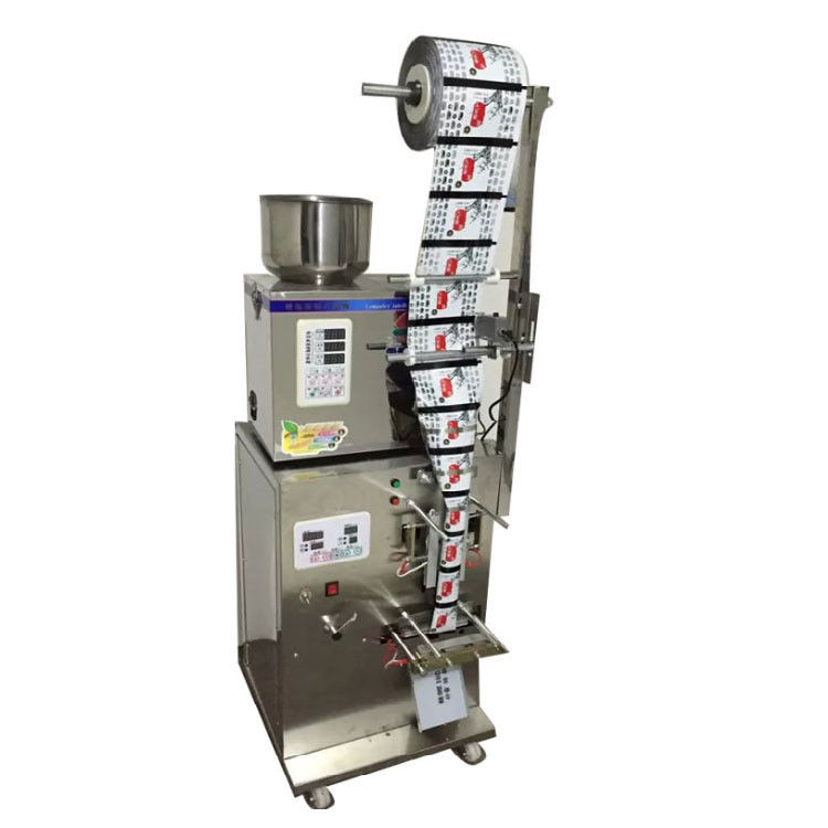 Elektrische automatische Verpackungsmaschine für kleine Säcke Salz Kaffeepulverfüll- und Dichtmaschine