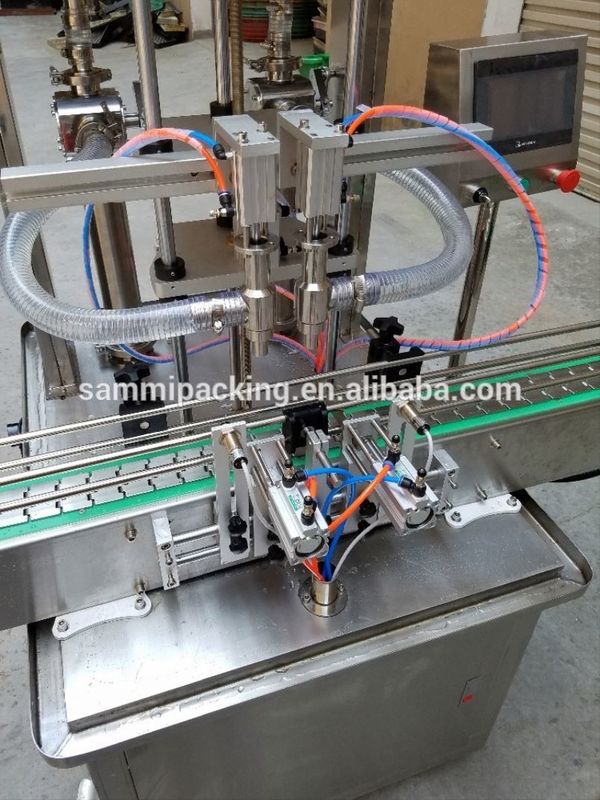 Automatische Produktionsmaschine Flasche Flüssigkeitsfüllung Deckel Etikettierung Linie Edelstahl Ölfüllmaschine Lippenöl Milch