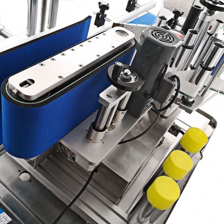 Der niedrigere Preis und der heiße Verkauf Tischplatte Automatische Etikettiermaschine für runde Flasche