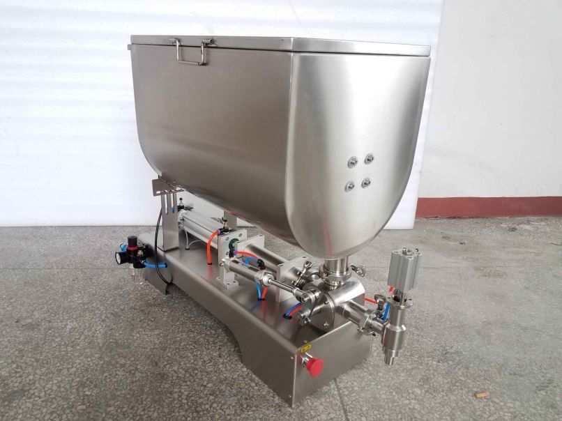 Füllmaschine mit Mischmaschine