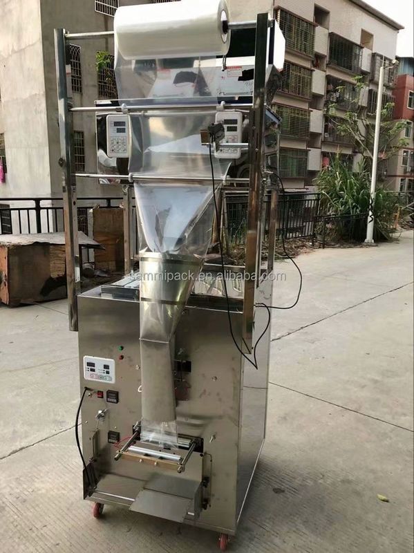 Automatische 500-1000g-Doppelkopf-Fleisch- und Waschpulverfüllmaschine Gewichtung und Beutelverpackung für Lebensmittel