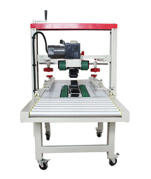 Fxj-6050 Hochgeschwindigkeitsverstellbares Top-Bottom-Tape Elektrische stabile automatische Kartons Schachteln Schachtelversiegelung Kartonversiegelungsmaschine