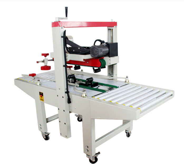 Fxj-6050 Hochgeschwindigkeitsverstellbares Top-Bottom-Tape Elektrische stabile automatische Kartons Schachteln Schachtelversiegelung Kartonversiegelungsmaschine