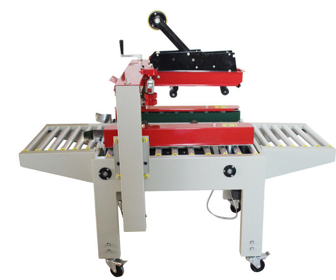 Fxj-6050 Hochgeschwindigkeitsverstellbares Top-Bottom-Tape Elektrische stabile automatische Kartons Schachteln Schachtelversiegelung Kartonversiegelungsmaschine