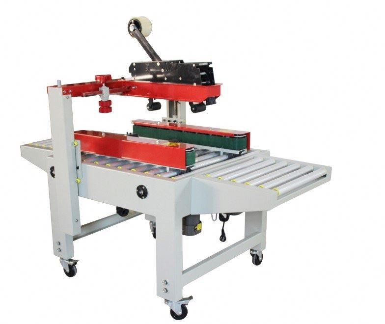 FXJ-6050 Auf- und Abtriebsgürtel-Kartonsiegelgerät mit Tape-Kartonsiegelmaschine