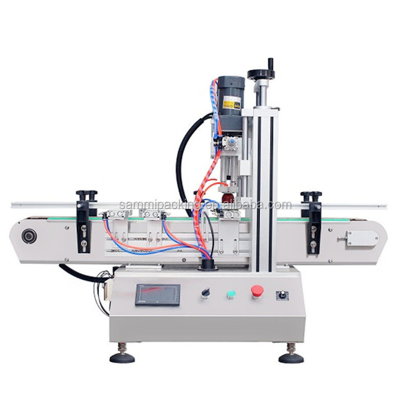 Halbautomatische Flaschenverschlussmaschine aus Edelstahl