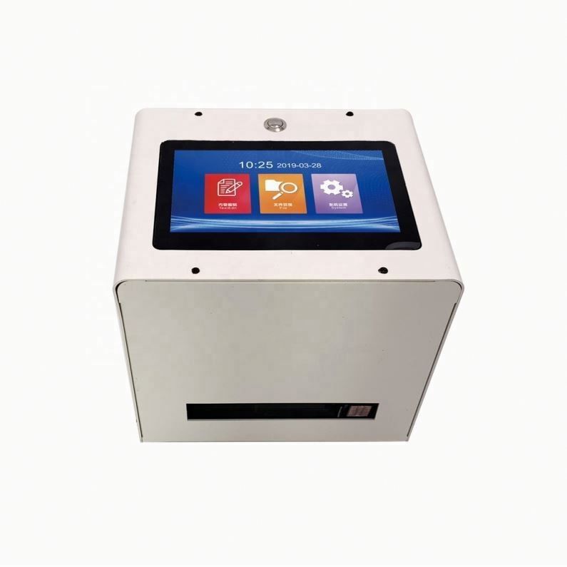 Plastikbeutel Flasche Desktop statische Handbuch Mfg Exp Digitale Bar QR-Datumskode Inkjet-Drucker Ablaufdatum Chargencoder
