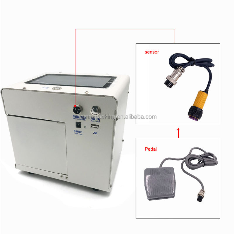 Plastikbeutel Flasche Desktop statische Handbuch Mfg Exp Digitale Bar QR-Datumskode Inkjet-Drucker Ablaufdatum Chargencoder