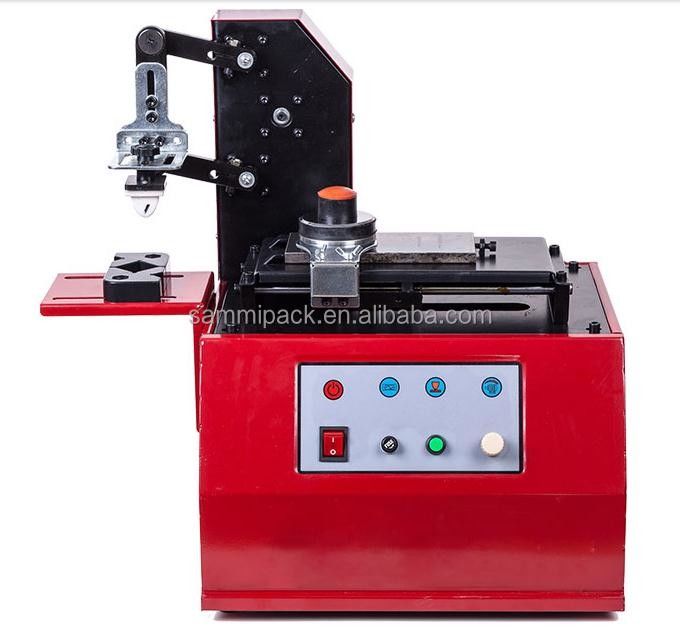 Schreibtisch-Tintepad-Datum-Code-Drucker für Flasche Metallkarton TDY-300