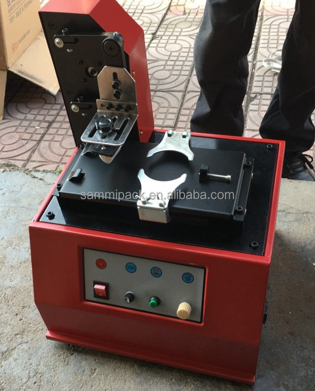 Schreibtisch-Tintepad-Datum-Code-Drucker für Flasche Metallkarton TDY-300