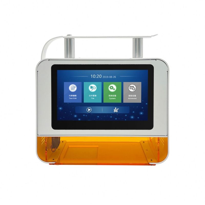 220V 50HZ Handheld Laser Markierungsmaschine für Verfallsdatum Charge Code QR Code