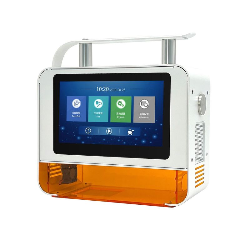 220V 50HZ Handheld Laser Markierungsmaschine für Verfallsdatum Charge Code QR Code