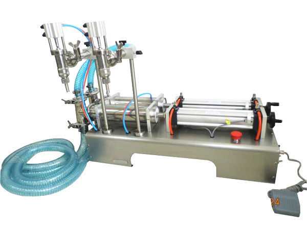Hochgenaue automatische Viskose Flüssigduschgel / Waschwaschmittel / Füllmaschine mit Flüssigseife