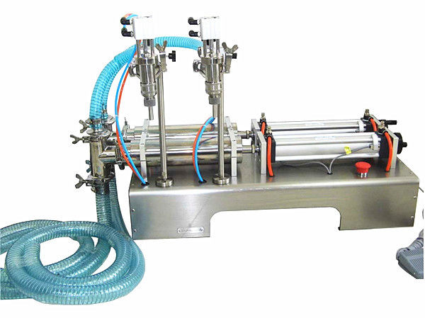 Hochgenaue automatische Viskose Flüssigduschgel / Waschwaschmittel / Füllmaschine mit Flüssigseife