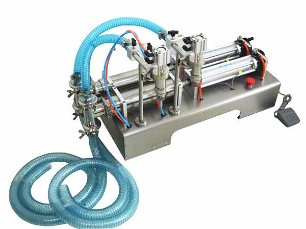 Hochgenaue automatische Viskose Flüssigduschgel / Waschwaschmittel / Füllmaschine mit Flüssigseife