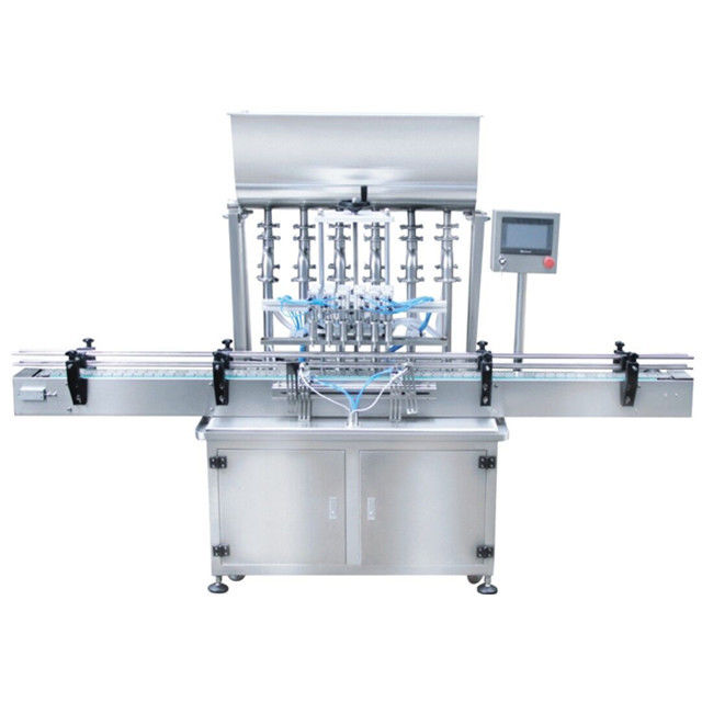 220V-Flüssigkeitsproduktionslinie Automatische Ketchup-Marmelade Mayonnaise-Sauce-Creme Flasche Füllung Kappen und Kennzeichnung Maschine