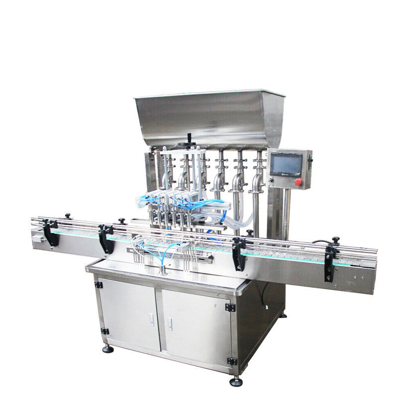 220V-Flüssigkeitsproduktionslinie Automatische Ketchup-Marmelade Mayonnaise-Sauce-Creme Flasche Füllung Kappen und Kennzeichnung Maschine