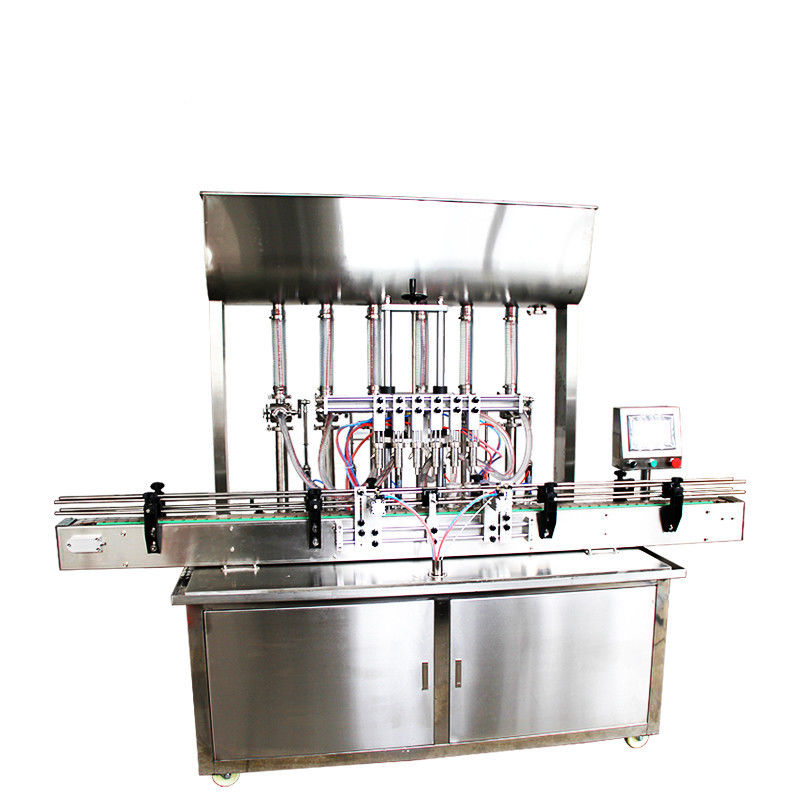 220V-Flüssigkeitsproduktionslinie Automatische Ketchup-Marmelade Mayonnaise-Sauce-Creme Flasche Füllung Kappen und Kennzeichnung Maschine