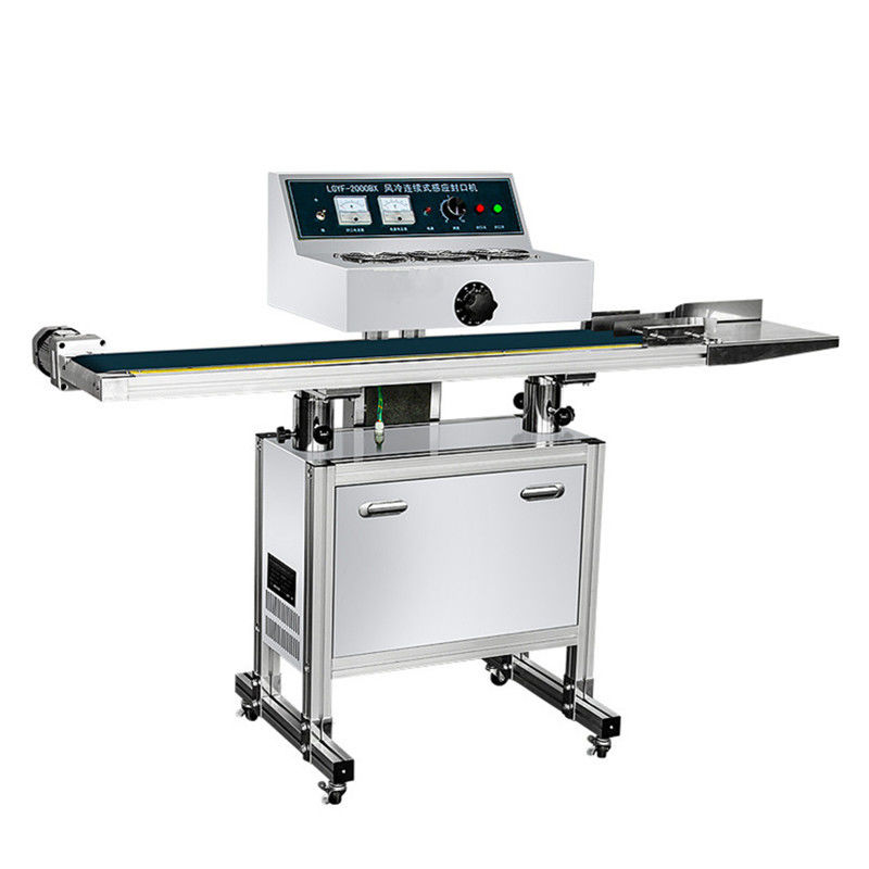 Automatische Flaschen-Aluminiumfolie-Induktionsdichtung Maschine Boden-Typ Luftkühlung