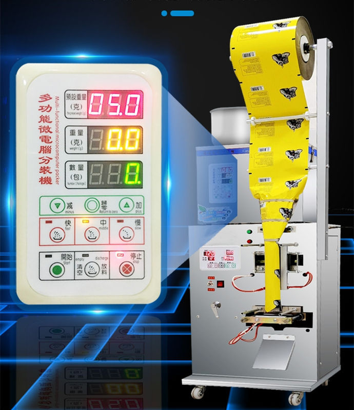 Neues Produkt SMFZ-70 Automatische Sachet Salzfüllung Verpackung Versiegelungsmaschine Holzmaschine für Gewürze Pulver/Nüsse/Getreide/Reis