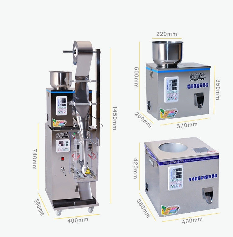 Kleine Beutel Gewürzpulver Automatische Füllmaschine Kaffeeteebeutel Verpackung Multifunktionsverpackungsmaschinen