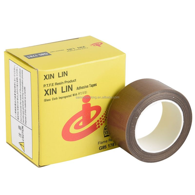 Braun PTFE beschichtet Glasfaserteppich für Schweißen und Versiegelung Gürtel Breite 13/15/19/25/30/50MM