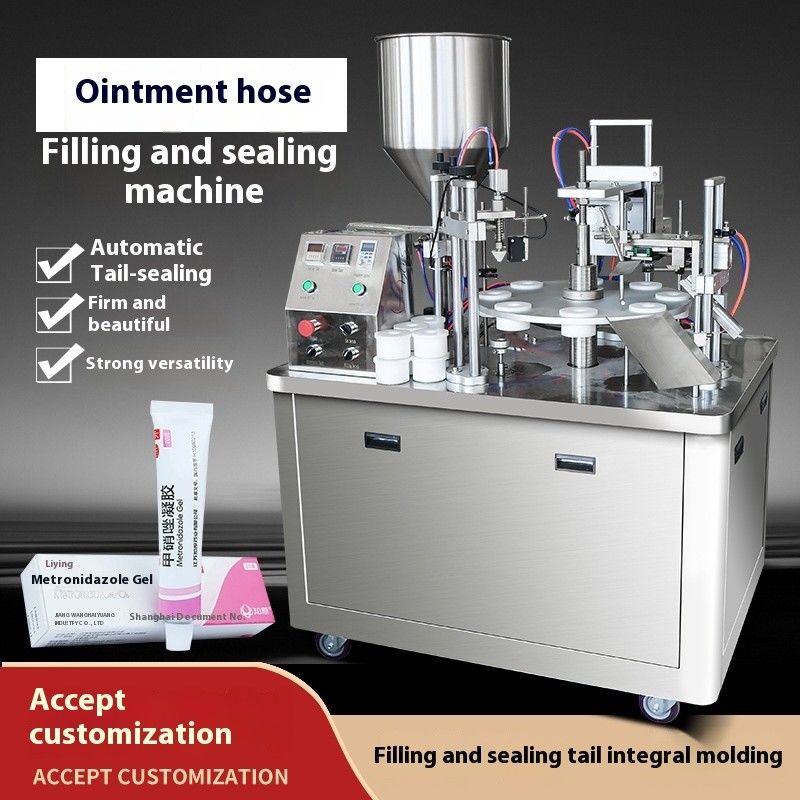 Automatische Plastikröhrchenfüllmaschine für Kosmetikcreme Gesichtscreme Salbe