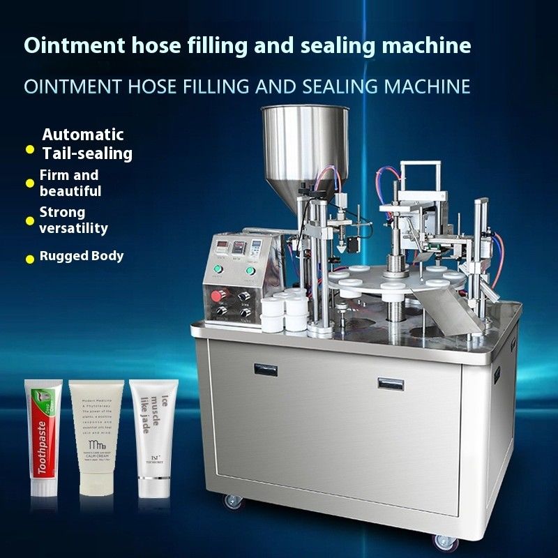 Automatische Plastikröhrchenfüllmaschine für Kosmetikcreme Gesichtscreme Salbe