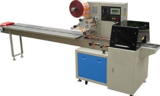 Horizontale Kekscracker Flow Wickel Kissen Verpackungsmaschine für Schokoladenkäse Brot