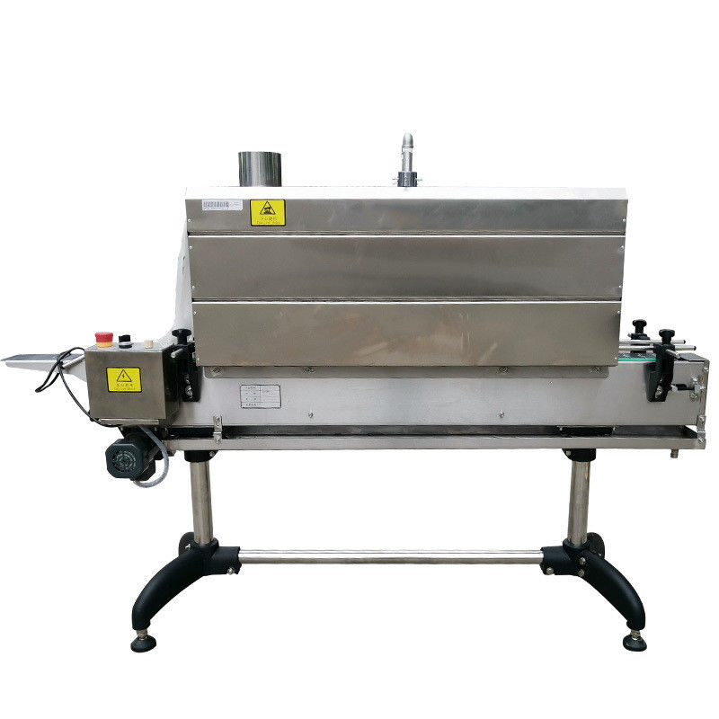 Automatische Heizflasche Schrumpfhalter-Kennzeichnungsmaschine Schrumpfhalter-Applikator mit Dampftunnel
