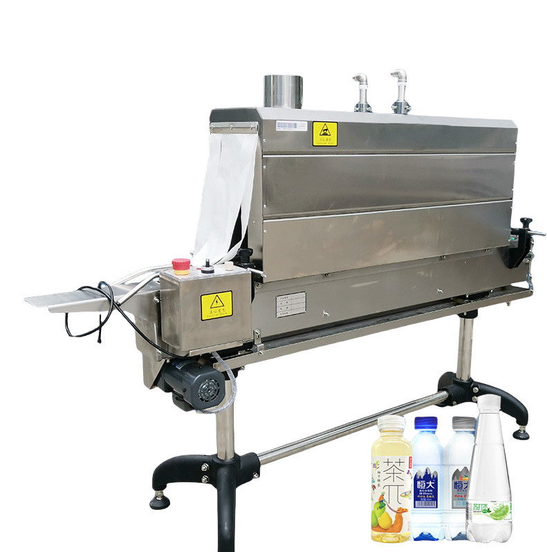 Automatische Heizflasche Schrumpfhalter-Kennzeichnungsmaschine Schrumpfhalter-Applikator mit Dampftunnel