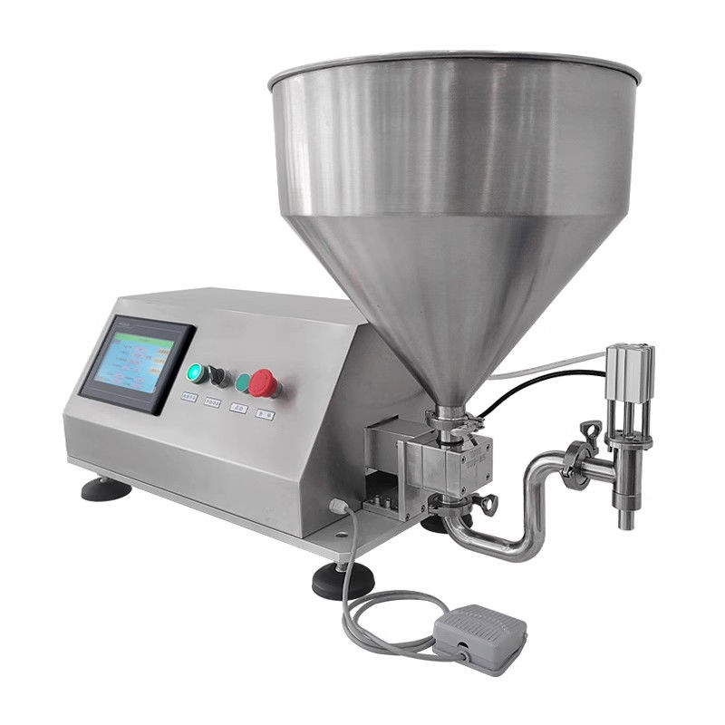 Halbautomatische Rotationsservo-Rotorröhrchen-Getriebepumpe Kolben Dicke Ölcreme Paste Füllmaschine Dispenser für dicke Flüssigkeiten