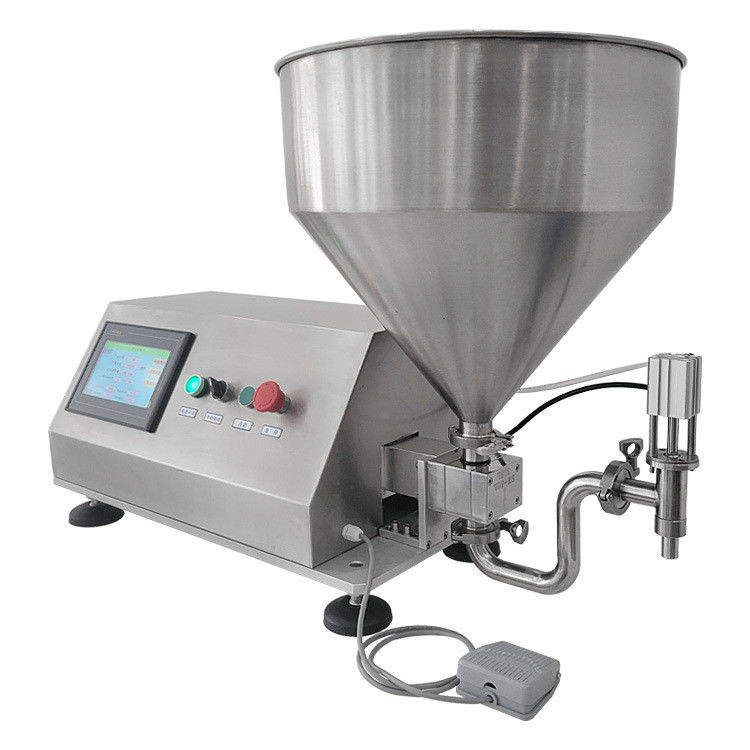 Halbautomatische Rotationsservo-Rotorröhrchen-Getriebepumpe Kolben Dicke Ölcreme Paste Füllmaschine Dispenser für dicke Flüssigkeiten
