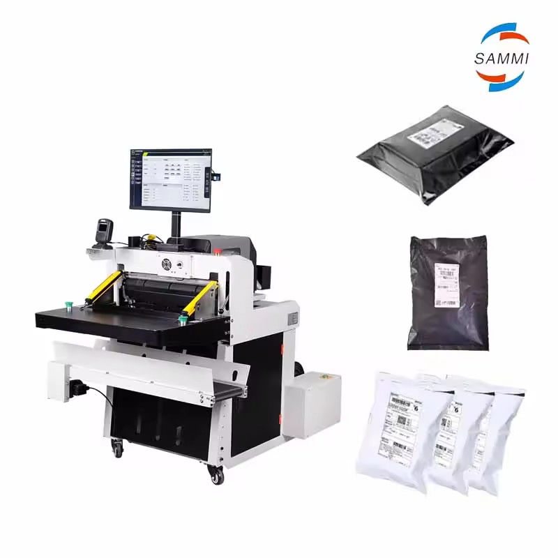 Vollautomatische umweltfreundliche Kurierverpackungsmaschine Mehrfunktions-Mailer-Taschenmaschine PLC-Motor