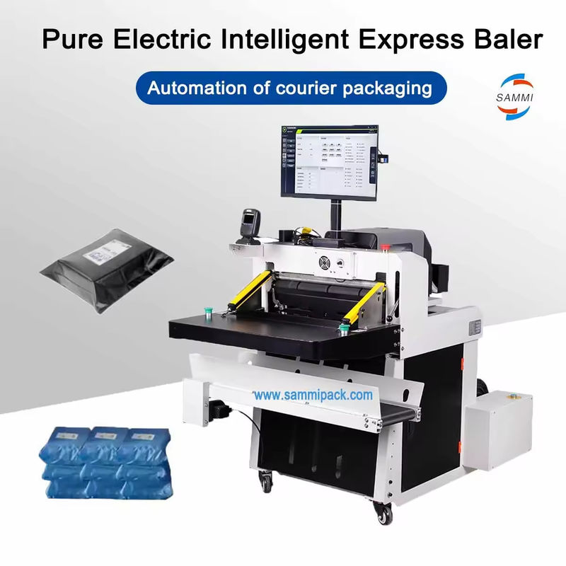 DFD-50I Taschen Versiegelungs- und Kennzeichnungsmaschine Automatischer Express-Taschenpacker E-Commerce-Taschensysteme Verpackungsmaschine Auto-Tascher