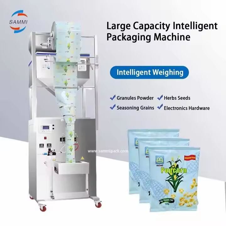 Halbautomatische Zwei-Kopf-Füllmaschine mit großem Gewicht zur Verpackung von Sojabohnen, Saatgut, Düngemittel und Pulverbeutel