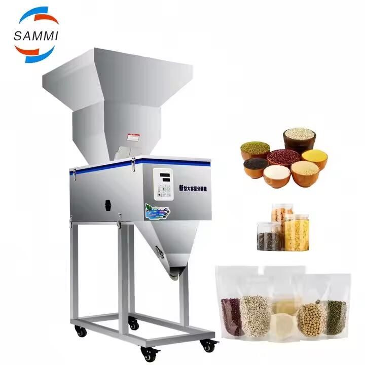 Automatische 100-2500G Gewürz / Kaffee / Waschmittel Pulvermaschine für Beutel Taschen Kartons Taschen für Wasser Tee Getränk Reis