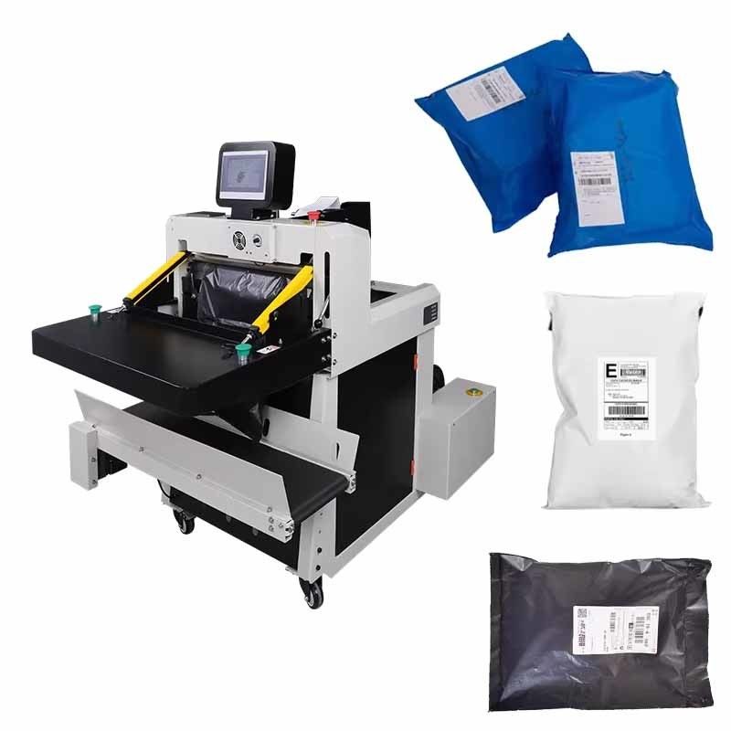 Vollautomatische umweltfreundliche Kurierverpackungsmaschine Mehrfunktions-Mailer-Tasche Maschine PLC-Motor