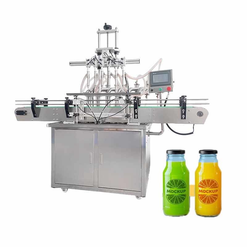 Automatische flüssige Seife Handwaschmittel Shampoo Flüssiges Waschmittel Kosmetik Flasche Füllung Kappe Etikettierung Maschine Produktionslinie