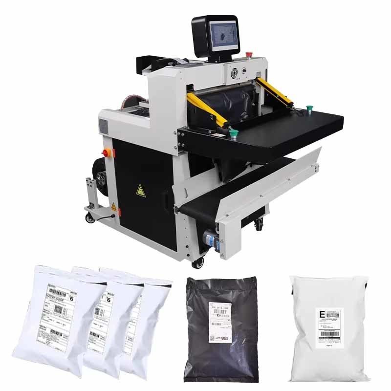 Professionelle E-Commerce Express Schwarze PE-Beutelmaschine für die Verpackung von Beuteln Schuhen Kleidung und Spielzeug