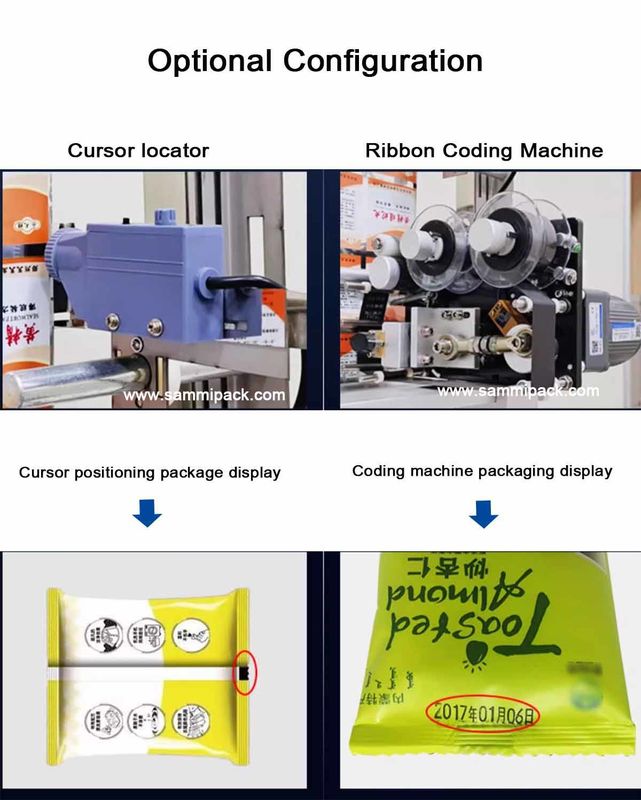 5-50 ml Multifunktionsverpackungsmaschinen Honig Ketchup Taschenfüllmaschine Tomatenpaste Soße Beutel Verpackungsmaschine