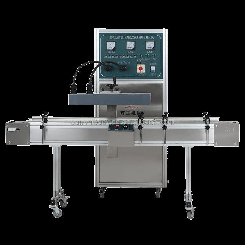 Automatische Luftkühl-Induktionsdichtmaschine für Flaschenboden-Typ Kontinuierliche Induktionsdichtmaschine Aluminiumdeckeldichtmaschine