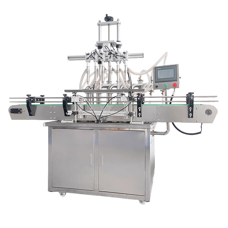 Automatische Produktionsmaschine Flasche Flüssigkeitsfüllung Verschluss Etikettierung Linie Edelstahl Ölfüllmaschine Lippenöl Milchkarton
