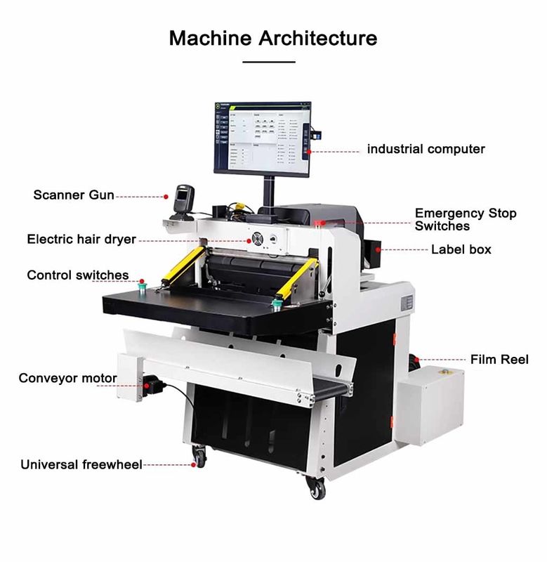 Auto-Express-Mailing-Taschen Automatische Vollelektrische Mailer-Taschenverpackung Verpackung Getränke Lebensmittelverpackung Füllmaschine