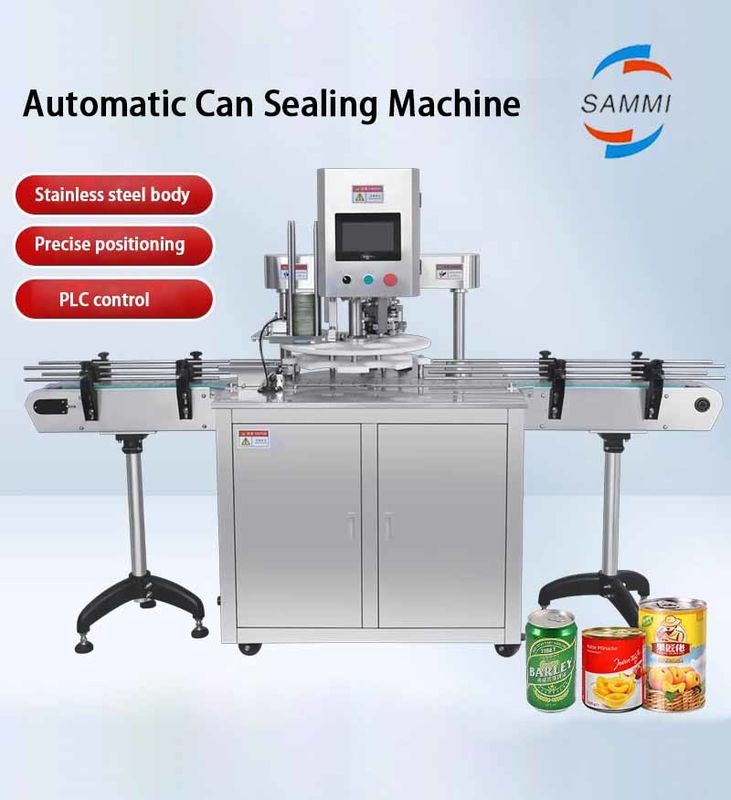 Automatische Dosenversiegelungsmaschine für Getränkeverpackungsfabrik, E-Commerce-Montagelinie, Konservenbier, Limonade, Frühstücksfleisch